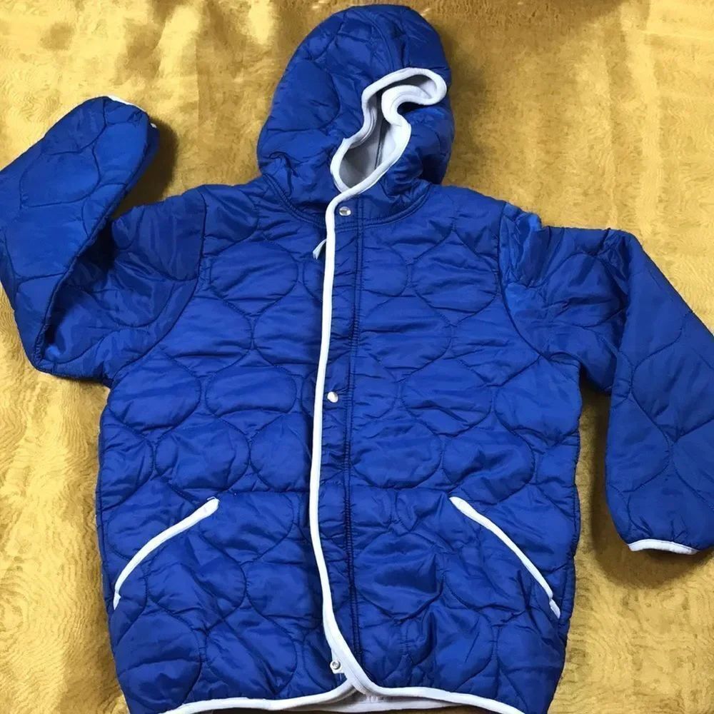 FIREFIGHTERS MADE IN USA OPERATION WARM BOY JACKET 14/16